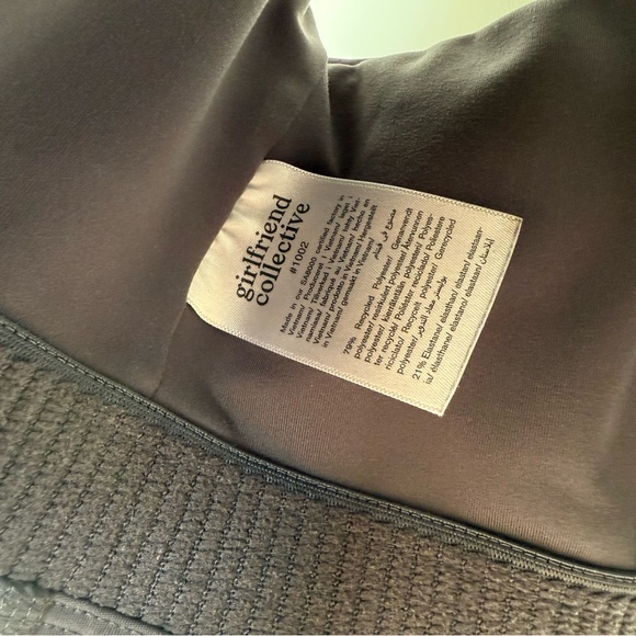 GIRLFRIEND COLLECTIVE Women's Gray Sports Bra - Picture 7 of 8